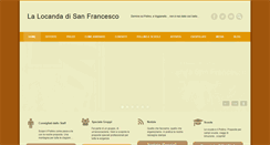 Desktop Screenshot of locandasanfrancesco.com